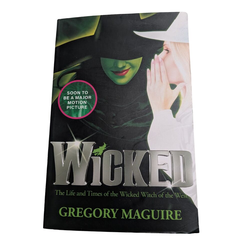 🧙‍♀️ Wicked by Gregory Maguire Paperback Book 2024 Movie Tie-In Edition
